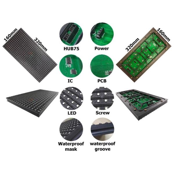 Quality Small Pixel Outdoor LED Video Walls Full Color LED Screen P4 P5 P6 Waterproof wholesale