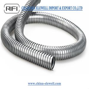 Galvanized Flexible Conduit And Fittings 3 / 8 Inch Flexible Metallic Conduit