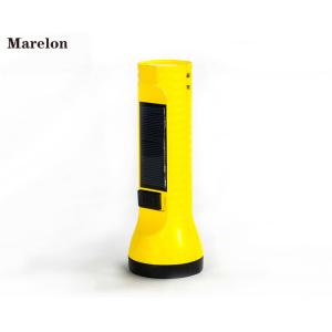 Rechargeable LED Emergency Flashlight , Solar Power LED Torch Flashlight