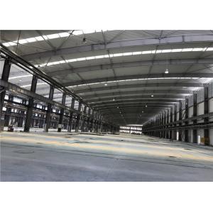 Cheap Eco Friendly Large Steel Workshop Buildings With Crane For Industrial Factory for sale