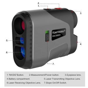 OEM ODM Range Finder 600/800/1000m Golf Distance Meter Multiple modes Laser