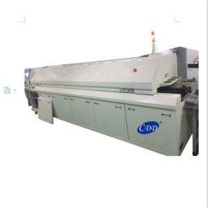 Dual Rail Nitrogen Smt Reflow Oven Lead Free Hot Air Reflow Oven 12 Zones