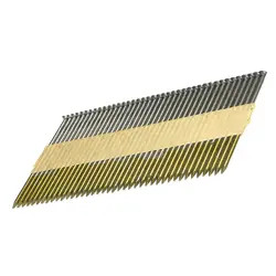 34 degree 0.131 inch 3.33*90mm galvanized paper collated strip framing nails