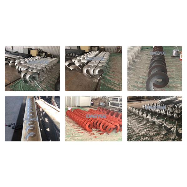 Continuous Shaftless Screw Conveyor