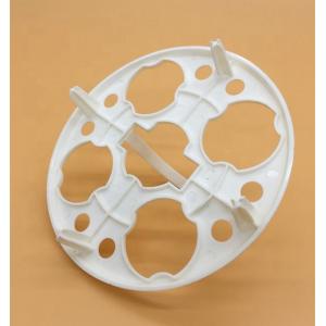 China White PP Plastic Injection Molding Part PP Custom Plastic Part on sale