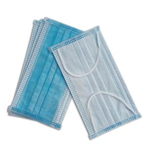 China Impermeable 3 Ply Disposable Protective Mask With Latex Free Earloop on sale