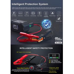 Engine Start Function Car Battery Jump Starter with Air Compressor Booster