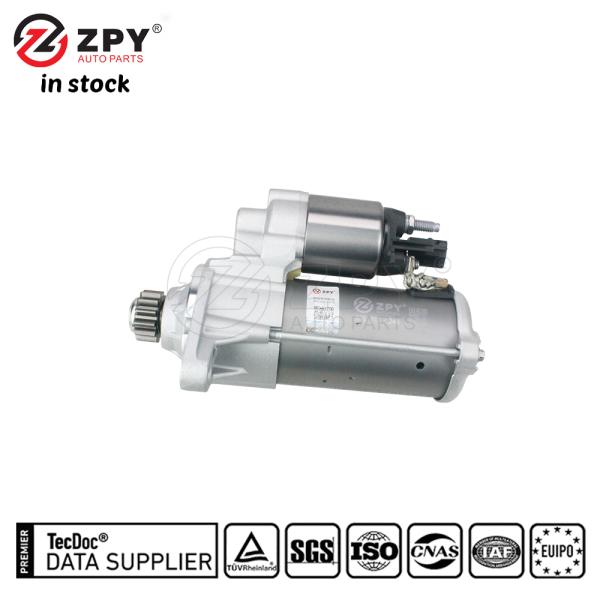 Quality ZPY Engine Starter Motor 02E911024B for Audi A3 Quattro VW Porsche wholesale