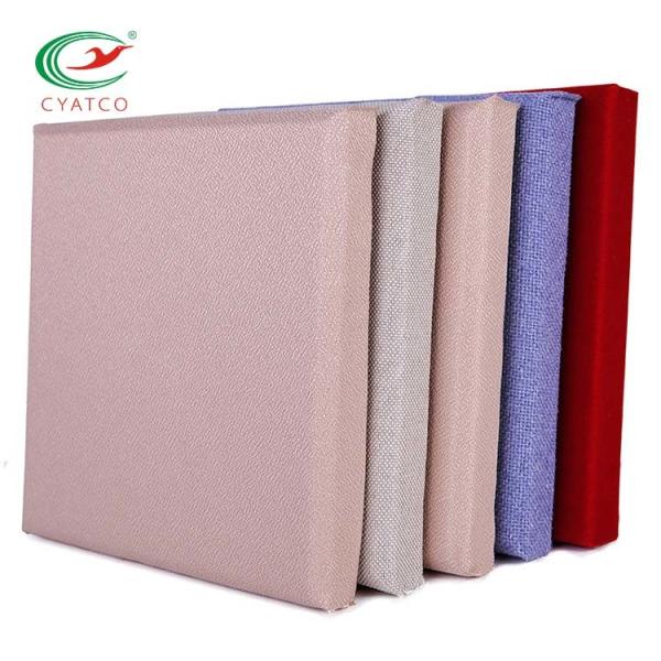 Quality Nontoxic Durable Soundproof Fabric Wall Panels Multiscene Reduce Noise wholesale