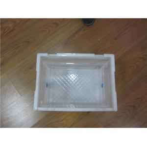 Smooth Inside Portable Collapsible Plastic Containers Handling Material
