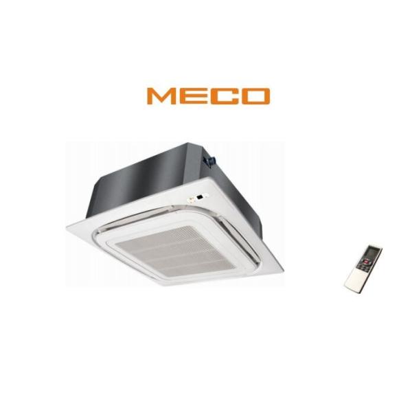 Quality Round flow  chilled water units , 8 way cassette fan coil unit 400CFM, 1TR ,with build-in pump and digital display wholesale