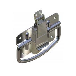 SS304 Heavy Duty Folding Stainless Steel Chest Handles Rustproof With Toggle