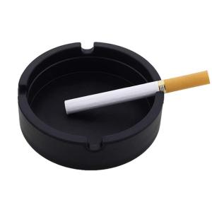 China Black Silicone Ashtray Eco Home Use Durable And Long Lasting on sale
