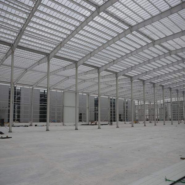 Galvanized Steel Structure Hangar Q355 Q235 with Sandwich Panel