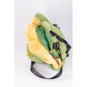 OEM ODM Plush Backpack Dinosaur Image With Adjustable Shoulder Strap