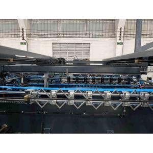 Automatic Carton Folder Gluer Machine With Double Stitching