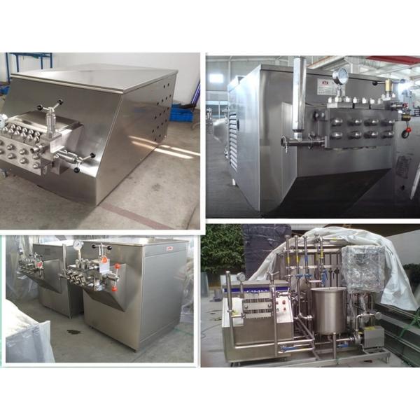 11KW 1500L/H High Pressure Homogenizer Machine for Milk in 220V/380V/440V/480V