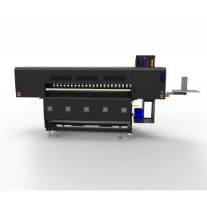 PLC Ink Supply System Digital Textile Printer With Maximum Printing Speed Of 270m2 / Hour And Reactive Ink Type
