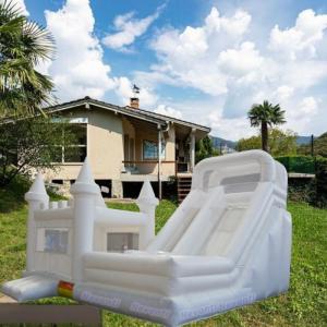 White Castle Bounce House White Bounce Castle with Customized Color and Repair