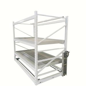2 Tier 4*8FT Vertical Grow Shelf System 75cm Height Indoor Seed Starting Rack