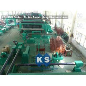 China Hexagonal Gabion Production Line Automatic Gabions Mesh Machine With PLC System on sale
