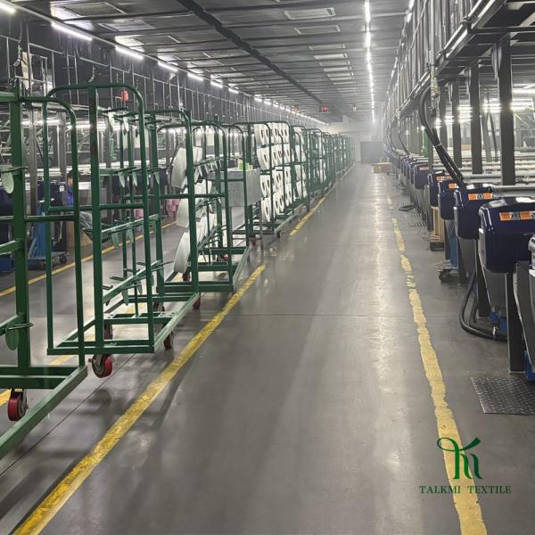 Customized 100% Polyester POY FDY DTY Melange Yarn Raw Pattern for Weaving