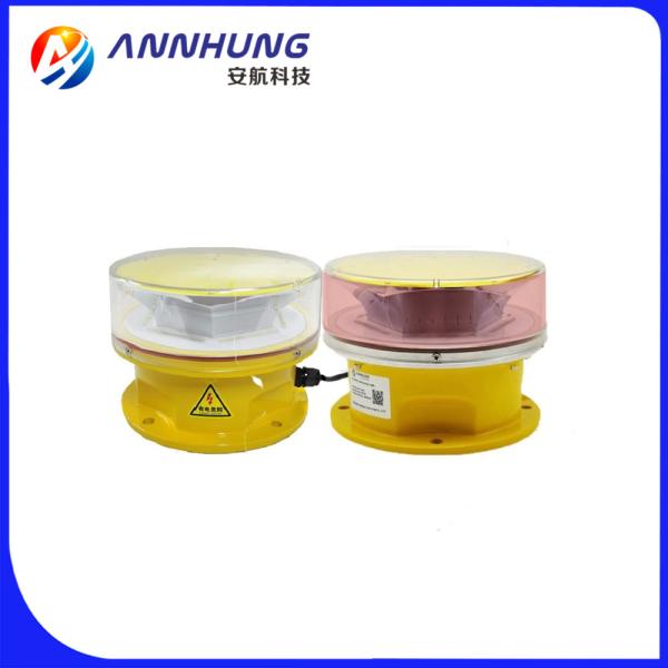 Quality UV Protected LED Aviation Obstruction Light 20FPM Polycarbonate Reflector wholesale