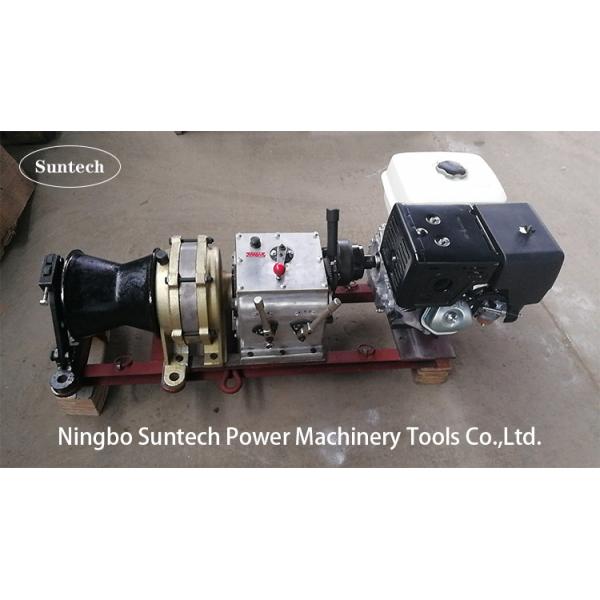 Reversing Cable Winch Puller With Water Cooled Diesel Engine In Line Constructio