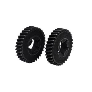 Industrial Spur And Helical Gear M0.5 33T 17.56mm Pitch Diameter 20°Helix Angle