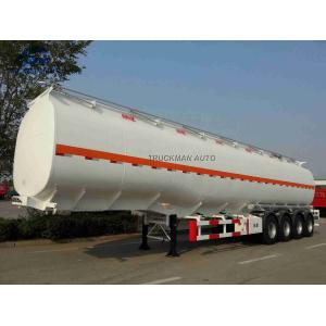 54m3 4 Axles 54000 Liter Oil Tanker Trailer With 6 Comdepartment
