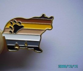 Cheap Iron Or Brass Die Struck With Soft Enamel unique lapel pin badge for sale