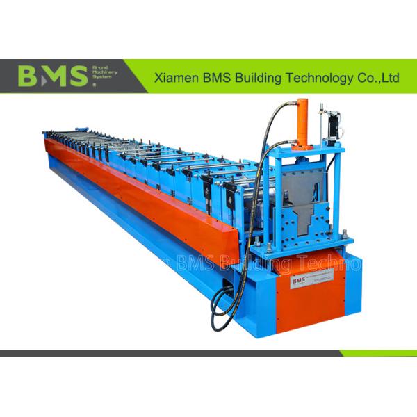 Quality Long Life Steel Gutter Custom Roll Forming Machine With Schneider PLC System wholesale
