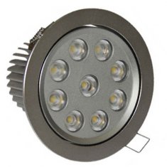 High brightness 15 degree USA Bridgelux LED 80 lm/W LED recessed downlights