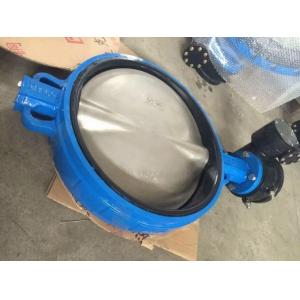 Diaphragm Structure 4 Inch Wafer Center Butterfly Valve Manual Handle for OEM