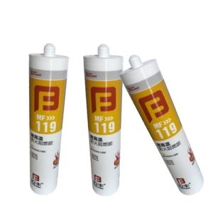 Glass Gap Fireproof Sealant Elastic Neutral Curing Weather Resistant