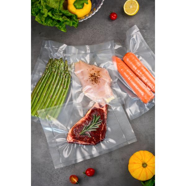 Household Embossed Sous Vide Vacuum Sealer Rolls 8" X 50'