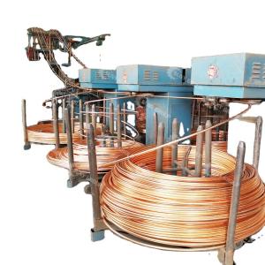 Continuous Casting Machine for Brass/Copper Pipes and Rods Raw Material Cathe