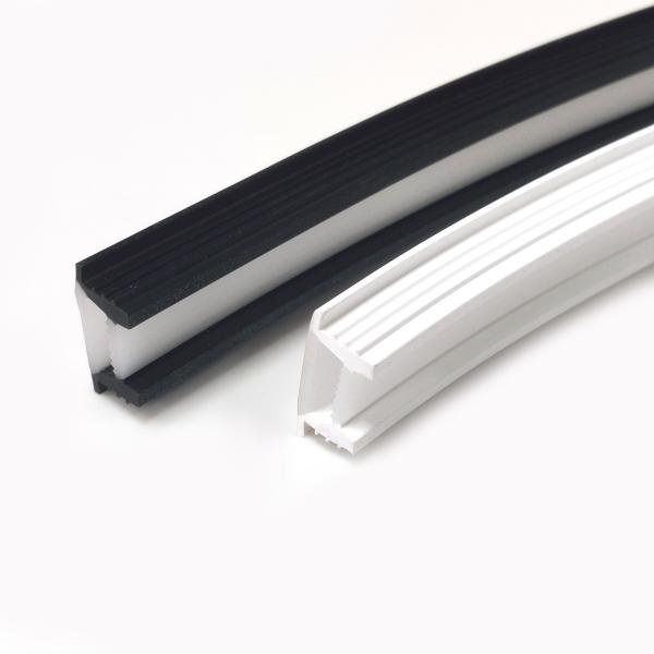 Quality Custom Flexible Silicone Tube for Neon Led Strip Diffuser Silicon Profile for Bright Led Strip Light wholesale