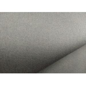 Cotton Yarn Carded Plain Dyed CVC Twill Fabric Washable Workwear Use