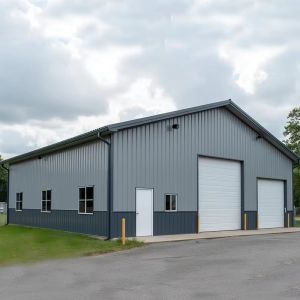 Cheap Fast-Assemble Weather-Resistant Steel Structure Warehouse with Fireproof Treatment Available for sale