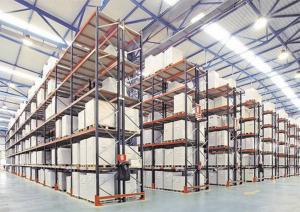 China Beam Type Industrial Pallet Racks Suits for Single Species Products on sale