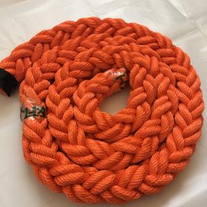 80mm 60mm Ships Mooring Rope Polyester Boat Marine Ropes 8 Strand