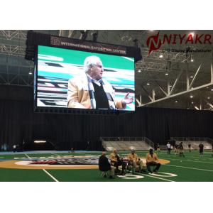 Commercial Advertising LED Stadium Display Screen 7000CD Brightness
