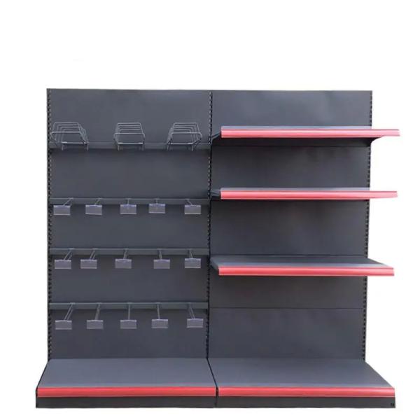 Factory customized color size metal heavy duty shelves wall shelves for