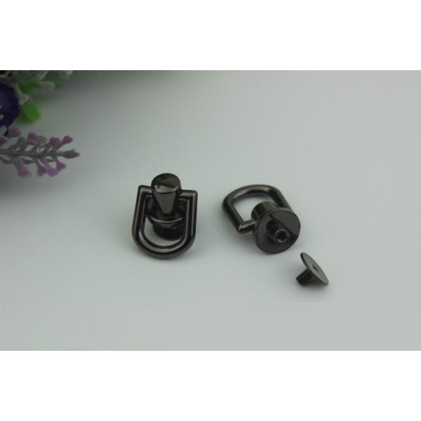 Hot products gold 10 mm metal strap buckles decorative rivets for leather handbag
