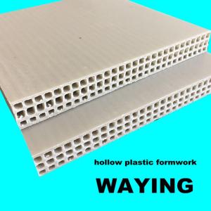 Green PP Plastic 1220*12MM Plastic Column Formwork