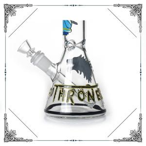 New Glass Art Bong Beaker Bottom Colorful Glass Smokig Pipe With 14mm Bowl