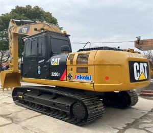 Cheap 20930kg Crawler type Second-hand Cate Excavator 320D Hydraulic with Engine modelCAT C6.4ACERT for sale