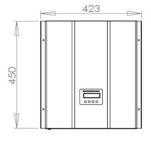Eco - Friendly And Rechargeable White Color 1500W 24V Wind And Solar Hybrid