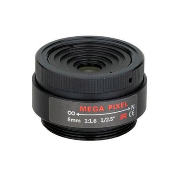 Quality 1/2.5" 8mm F1.6 3Megapixel CS mount fixed focal lens for MT9P006/OV2715/IMX290/IMX229/OV5658 wholesale